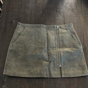 NWOT Blank NYC Faux Suede Skirt